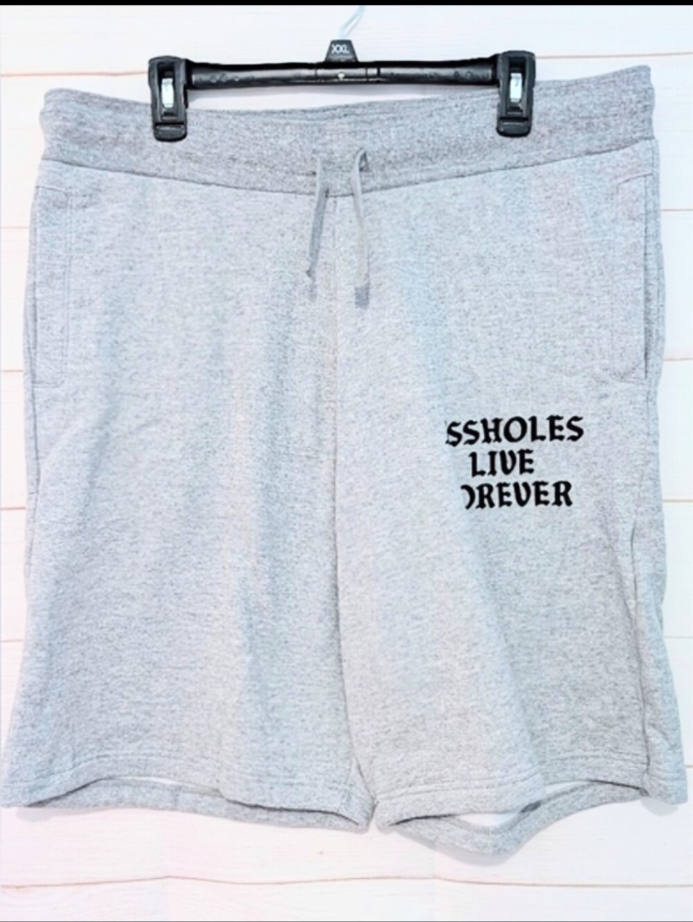 Nwot Assholes Live Forever ( ALF ) Fleece Lined Athleisure Shorts Size XXL